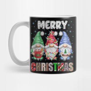 Merry Christmas Gnome Family Funny Xmas Tree Women Men Kids Mug